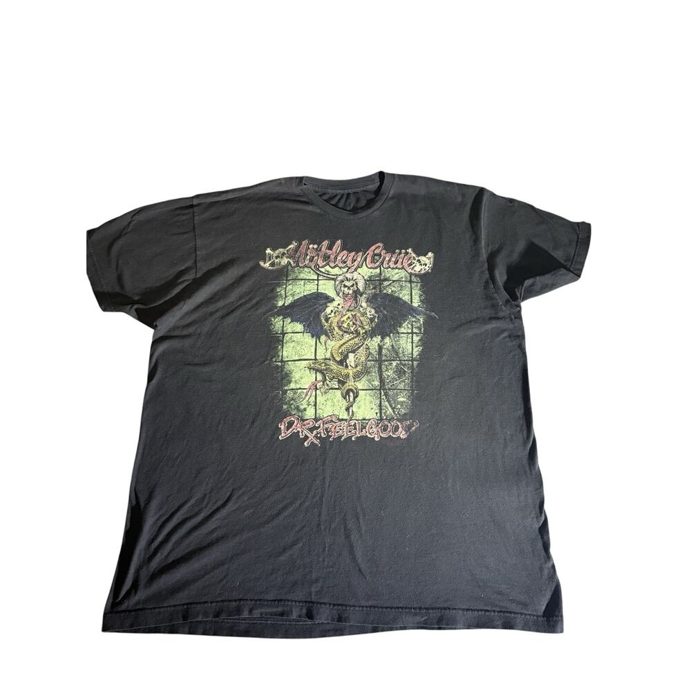 Men’s XL Motley Crew Grey Band T-Shirt